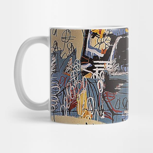 Basquiat Inspired Art by AbstractArt14